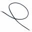 BLWTE1.25-200B (A1250-Te+FREE) 1571#28AWG провод с терминалом A1250-Te; длина 0.2м; A12501Te; цвет провода чёрный; P=1,25мм