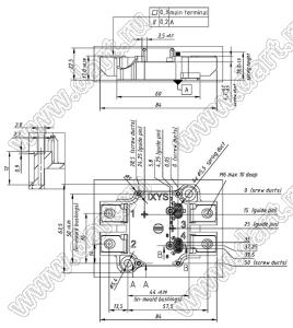 MCMA200PD1600SA модуль полупроводниковый силовой диодно-тиристорный; Vrrm=1600В; Itav=200А