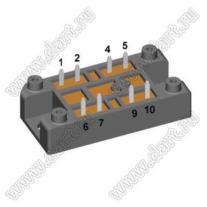 VW2x60-12io1 коммутатор переменного напряжения; Vrrm=1200В; Irms=60А