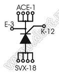 VCO132-16io7 модуль полупроводниковый силовой тиристорный; Vrrm=1600В; Itav=130А