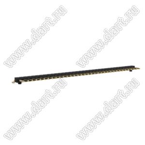 BL1225-1135Z-PG штыри однорядные SMD горизонтальные с направляющими в плату; 35-конт.