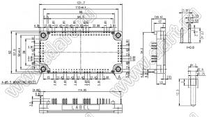 CM100MXA-24S модуль полупроводниковый силовой IGBT; VCE(sat)=1200В; Ic=100А