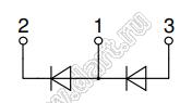 MDMA85P1600TG модуль полупроводниковый силовой диодный; Vrrm=1600В; Itav=85А
