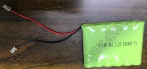 AAA Ni-MH 7,2V 800 mAh battery pack аккумуляторная сборка 7,2V 800mAh