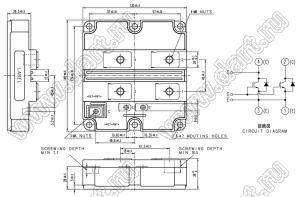 CM1000HC-66R модуль полупроводниковый силовой HVIGBT Modules-HVIPM; VCE(sat)=3300В; Ic=1000А