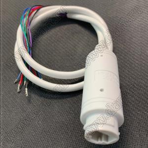 Smart POE (IEEE802.3af/at) разъем RJ-45 со встроенной платой и кабелем