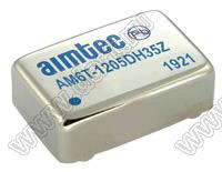 AM6T-1205DH35Z модульный источник питания постоянного тока (DC/DC); Uвх=9...18В; Uвых=±5В; Iвых=±600мА; Uпр=3500; 6Вт