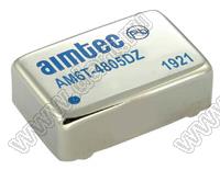 AM6T-4805DZ модульный источник питания постоянного тока (DC/DC); Uвх=36...72В; Uвых=±5В; Iвых=±600мА; Uпр=1500; 6Вт