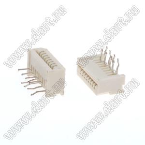BL2323R-08A (08FE-ST-VK-N, F1251-DIP-08PW) разъем FPC угловой, тип A; 8-конт.