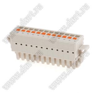 8EDGKG-3.5-12P-19-00A(H) розетка на провод клеммника разъемного; 12-конт.