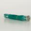 BLWTE2.0-A2001Te+200mmGREEN+3mm) 1007#26AWG провод с терминалом; A2001Te; P=2,0мм; длина 0.2м; зеленый