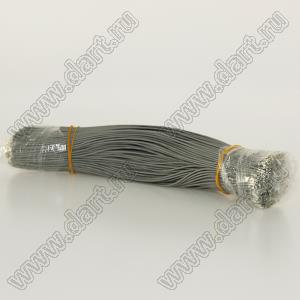 BLWTE2.0-A2001Te+200mmGREY+3mm) 1007#26AWG провод с терминалом; A2001Te; P=2,0мм; длина 0.2м; серый