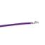 BLWTE2.0-A2002Te+200mmVIOLET+3mm UL1007#26AWG провод UL1007#26AWG с терминалом; A2002Te; P=2,0мм; длина 200мм; фиолетовый