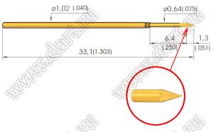 GKS-075 201 064А контакт-пробник