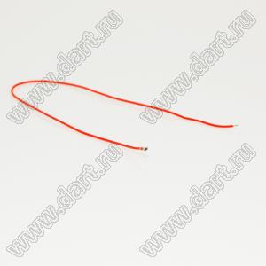 BLWTE1.0-A1001Te+200mmRED+3mm) 1571#28AWG провод с терминалом; A1001Te; P=1,0мм; длина 0.2м; красный