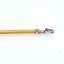 BLWTE2.0-A2002Te+200mmYELLOW+3mm UL1007#26AWG провод UL1007#26AWG с терминалом; A2002Te; P=2,0мм; длина 200мм; желтый
