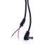 DC CABLE L=1200mm with angle plug 5,5x2,1x10 AWG22 кабель питания с угловым DC штекером 5.5x2.1 мм; длина 1.2м