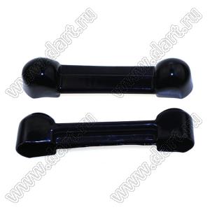 BL-2x24x28-135B изолятор (чехол) клеммы аккумулятора; D2=2x24x28мм; L=135мм; поливинилхлорид (ПВХ); черный
