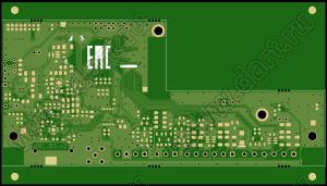 R01.03.v2 печатная плата без компонентов, 2 слоя 1,5мм толщина, без панелизации, 22 шт, размер платы 125*70мм