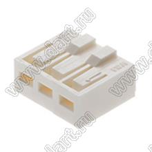 MOLEX Board-in 2.5™ 510350300 корпус прямого соединителя на кабель; шаг 2,50мм; 3-конт.