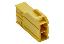 MOLEX CP-6.5™ 2034382203 корпус двухрядной вилки на кабель, цвет желтый; 2-конт.