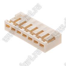 MOLEX Board-in2.0™ 350230007 корпус углового соединителя на кабель; шаг 2,00мм; 7-конт.