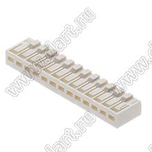 MOLEX Board-in 2.5™ 510351300 корпус прямого соединителя на кабель; шаг 2,50мм; 13-конт.