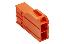 MOLEX CP-6.5™ 2034382200 корпус двухрядной вилки на кабель, цвет оранжевый; 2-конт.