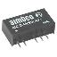 AM2D-4809DH40Z DC/DC интегральный конвертер напряжения; Uвх=43,2-52,8В; Uвых=±9В; Iвых=±111мА (макс.); Uпр=4000В; два выхода