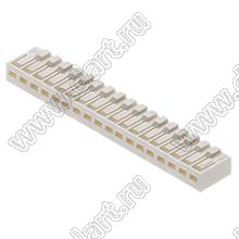 MOLEX Board-in 2.5™ 510351800 корпус прямого соединителя на кабель; шаг 2,50мм; 18-конт.