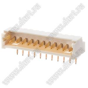 MOLEX PicoBlade™ 530481150 вилка горизонтальная для выводного монтажа; 11-конт.