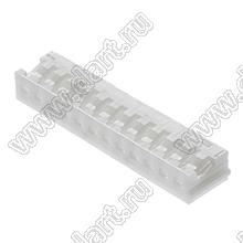 MOLEX Board-in1.25™ 510221200 корпус соединителя на кабель; шаг 1,25мм; 12-конт.