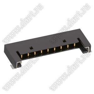 MOLEX Pico-Lock1.5™ 5040500991 вилка SMD горизонтальная на плату; шаг 1,5мм; 9-конт.