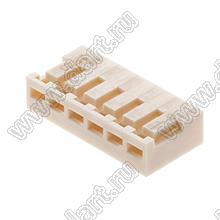 MOLEX Board-in2.0™ 350230006 корпус углового соединителя на кабель; шаг 2,00мм; 6-конт.