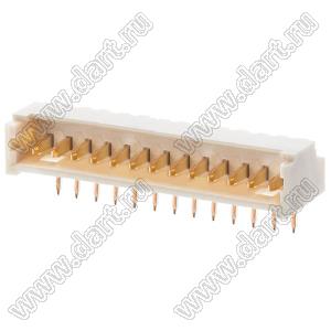 MOLEX PicoBlade™ 530481350 вилка горизонтальная для выводного монтажа; 13-конт.