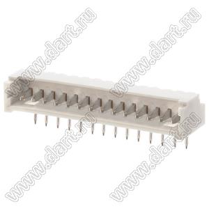 MOLEX PicoBlade™ 530481410 вилка горизонтальная для выводного монтажа; 14-конт.