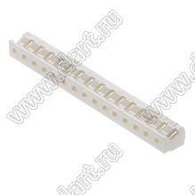 MOLEX Board-in2.0™ 510151500 корпус прямого соединителя на кабель; шаг 2,00мм; 15-конт.