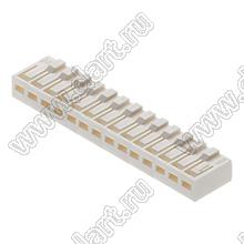 MOLEX Board-in 2.5™ 510351400 корпус прямого соединителя на кабель; шаг 2,50мм; 14-конт.