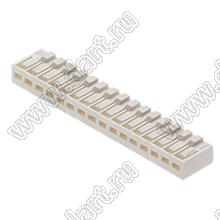 MOLEX Board-in 2.5™ 510351600 корпус прямого соединителя на кабель; шаг 2,50мм; 16-конт.