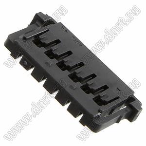 MOLEX Pico-Lock1.0™ 5037640601 корпус розетки на кабель; шаг 1,0мм; 5кв.мм; 6-конт.