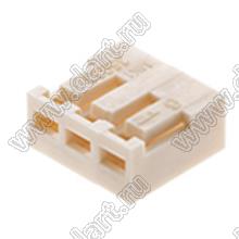 MOLEX Board-in2.0™ 350230003 корпус углового соединителя на кабель; шаг 2,00мм; 3-конт.