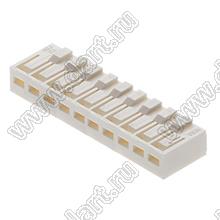 MOLEX Board-in 2.5™ 510351000 корпус прямого соединителя на кабель; шаг 2,50мм; 10-конт.