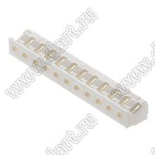 MOLEX Board-in2.0™ 510151100 корпус прямого соединителя на кабель; шаг 2,00мм; 11-конт.