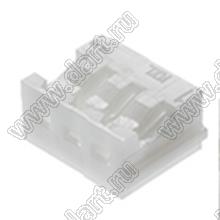 MOLEX Board-in1.25™ 510220300 корпус соединителя на кабель; шаг 1,25мм; 3-конт.