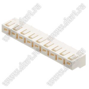 MOLEX 510360900 корпус прямого соединителя на кабель; шаг 4,0мм; -конт.; 9-конт.