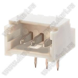 MOLEX PicoBlade™ 530480310 вилка горизонтальная для выводного монтажа; 3-конт.