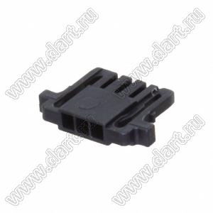 MOLEX Pico-Lock1.0™ 5037640301 корпус розетки на кабель; шаг 1,0мм; 2кв.мм; 3-конт.