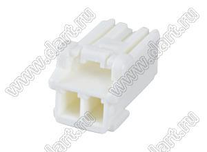 MOLEX CP-3.3™ 5046930200 корпус розетки на кабель, цвет натуральный; P=3,3мм; 2-конт.