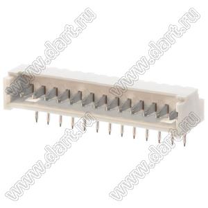 MOLEX PicoBlade™ 530481310 вилка горизонтальная для выводного монтажа; 13-конт.