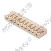 MOLEX Board-in 2.5™ 350220009 корпус углового соединителя на кабель; шаг 2,50мм; 9-конт.